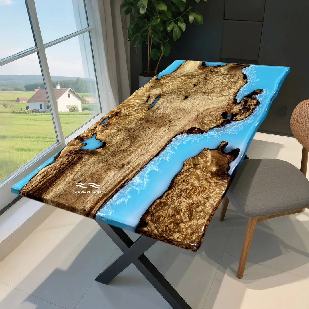 Can Epoxy Wood Tables Be Used Outdoors? Let's Explore the Potential of Golden Camphor