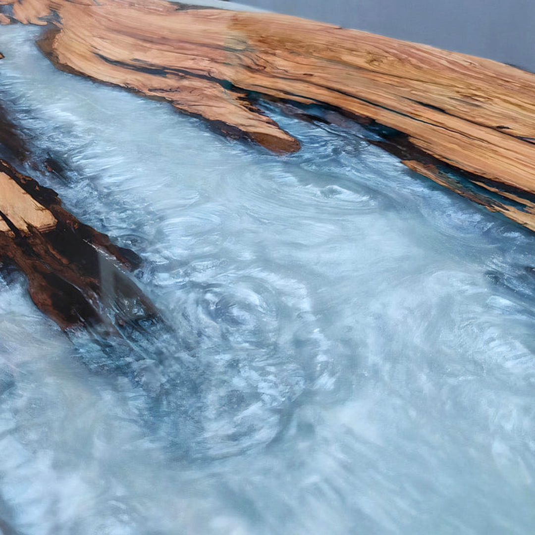 Epoxy Resin River Dining Table
