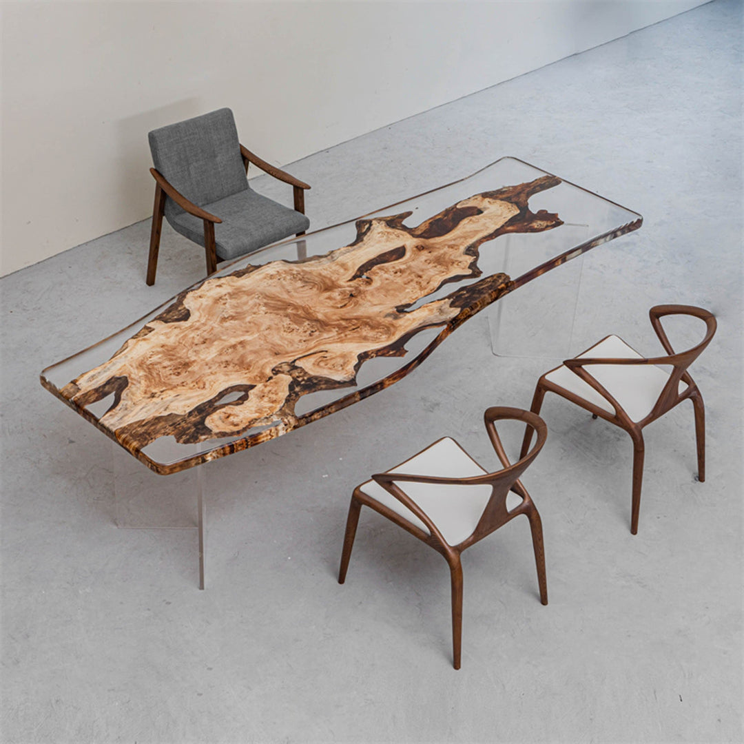 epoxy resin coffee table
