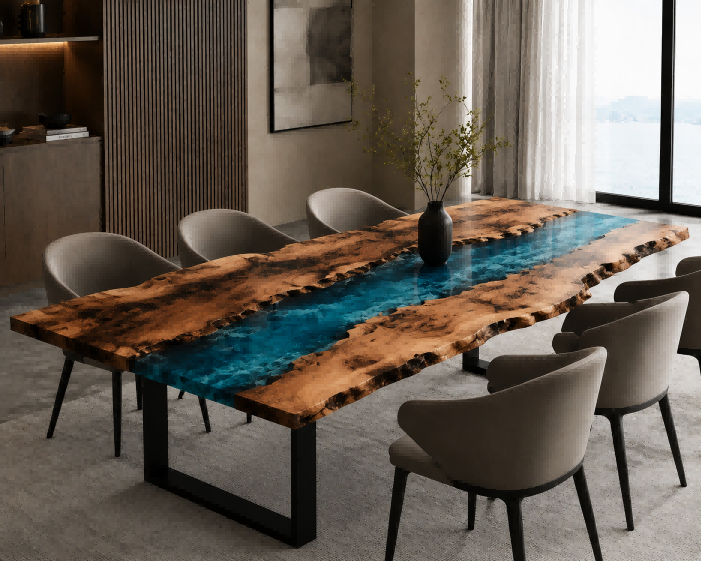 Seawavetable-epoxy-resin-table