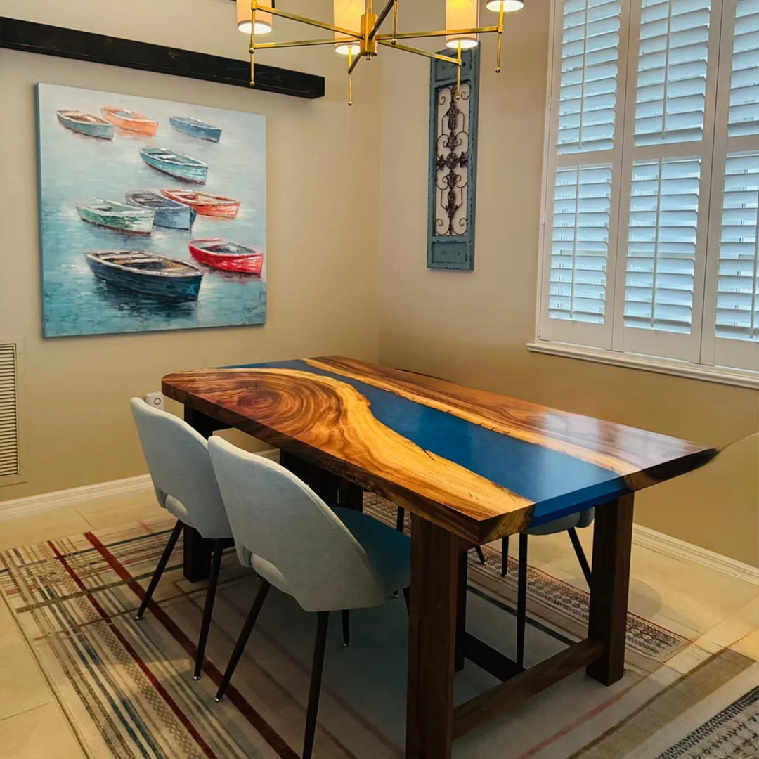 Making an Epoxy Resin Table at Home (My Honest Experience) – SEAWAVETABLE