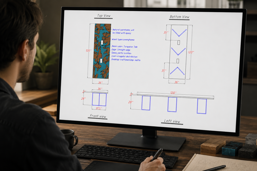 How to Accurately Review and Approve Your Custom Table Design Drawing