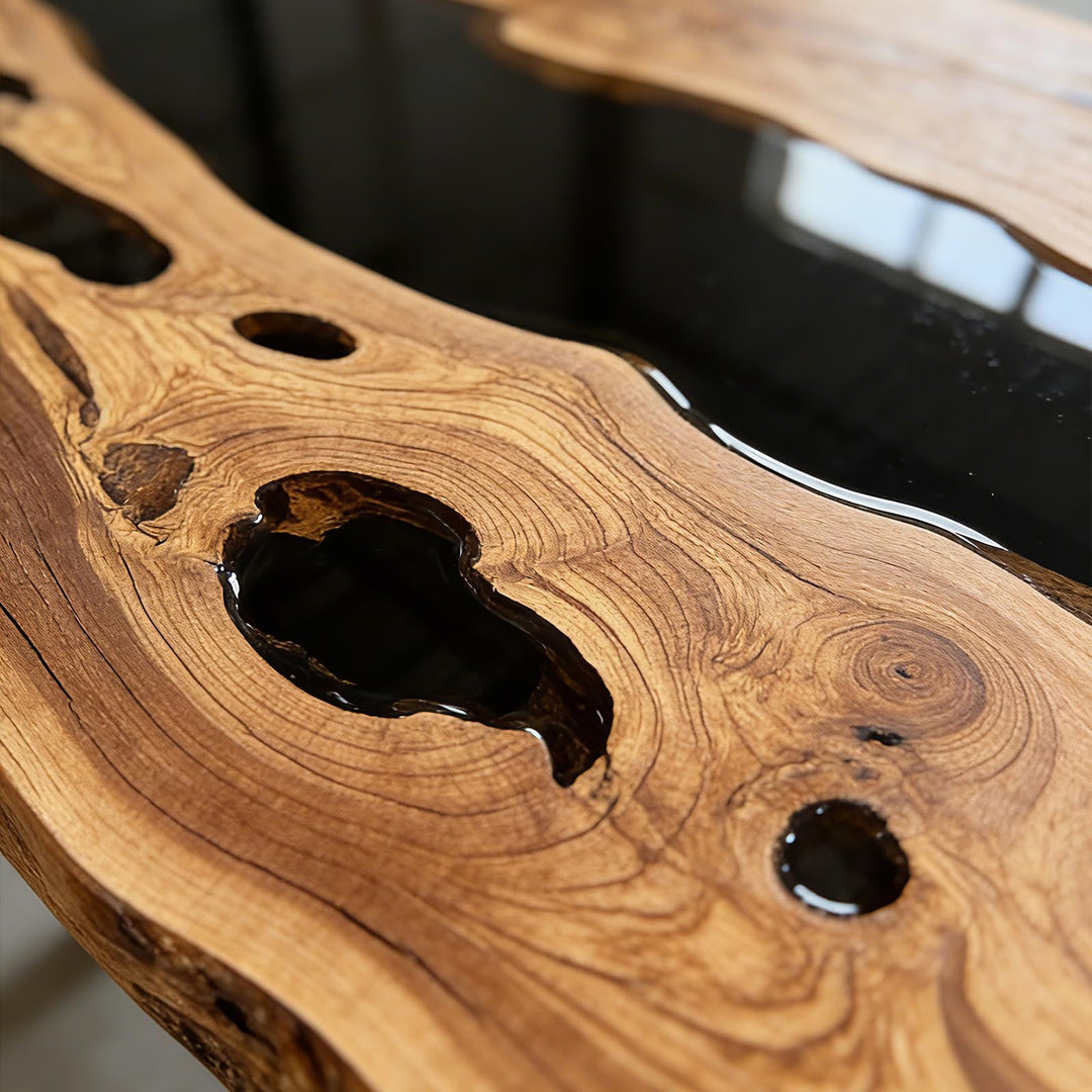 Seawavetable-Live edge epoxy tables