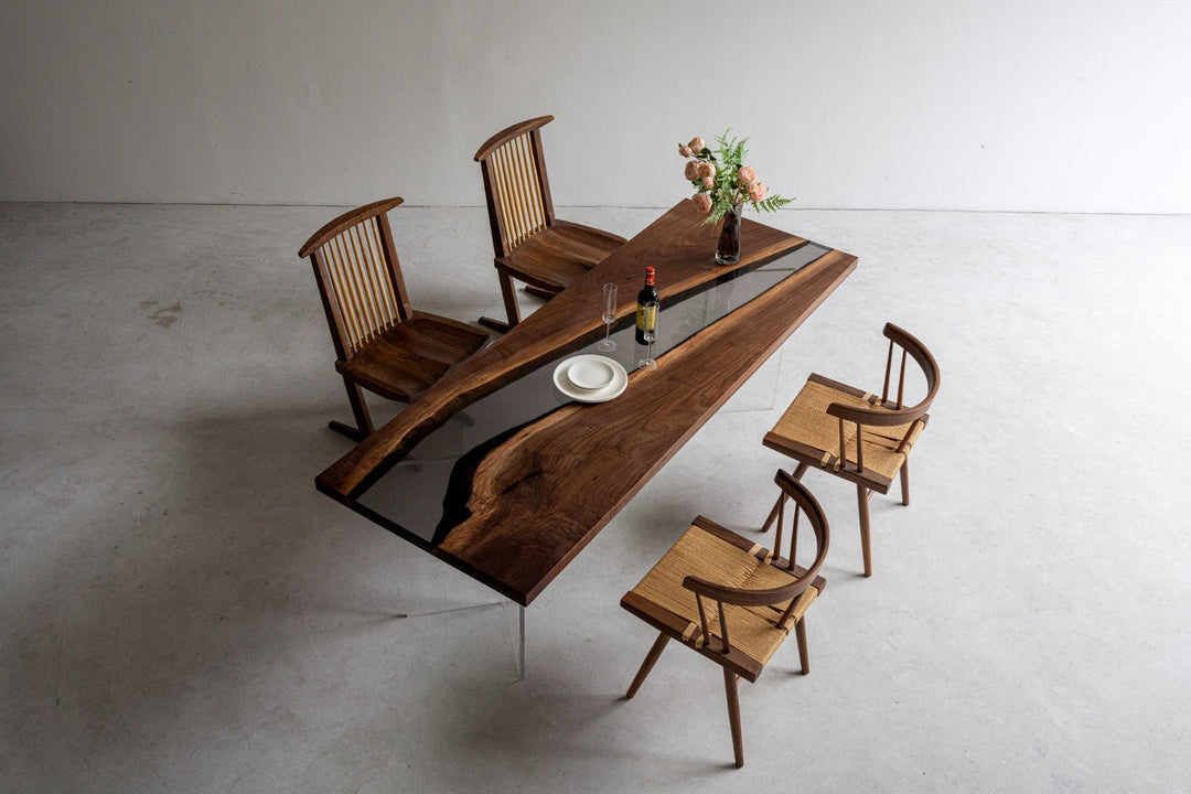 Black Walnut Epoxy Tables