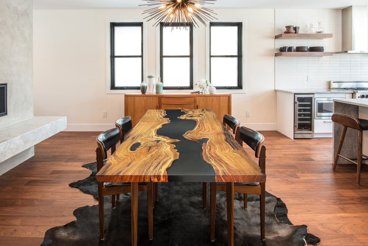 Custom Epoxy River Tables – SEAWAVETABLE