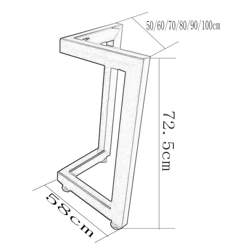 Metal Table Legs/Table Base Heavy Duty ‎L-shape MTL-007