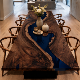 Custom Epoxy Colors and Wood Selection