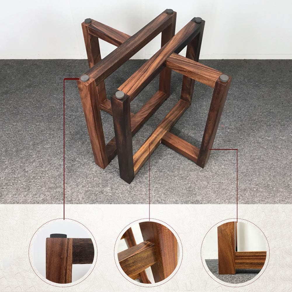 Solid Wood Table Legs/Table Base T-shape WTL-009