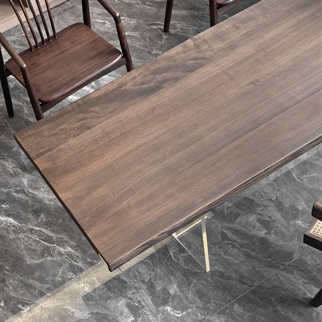 wood modern dining table