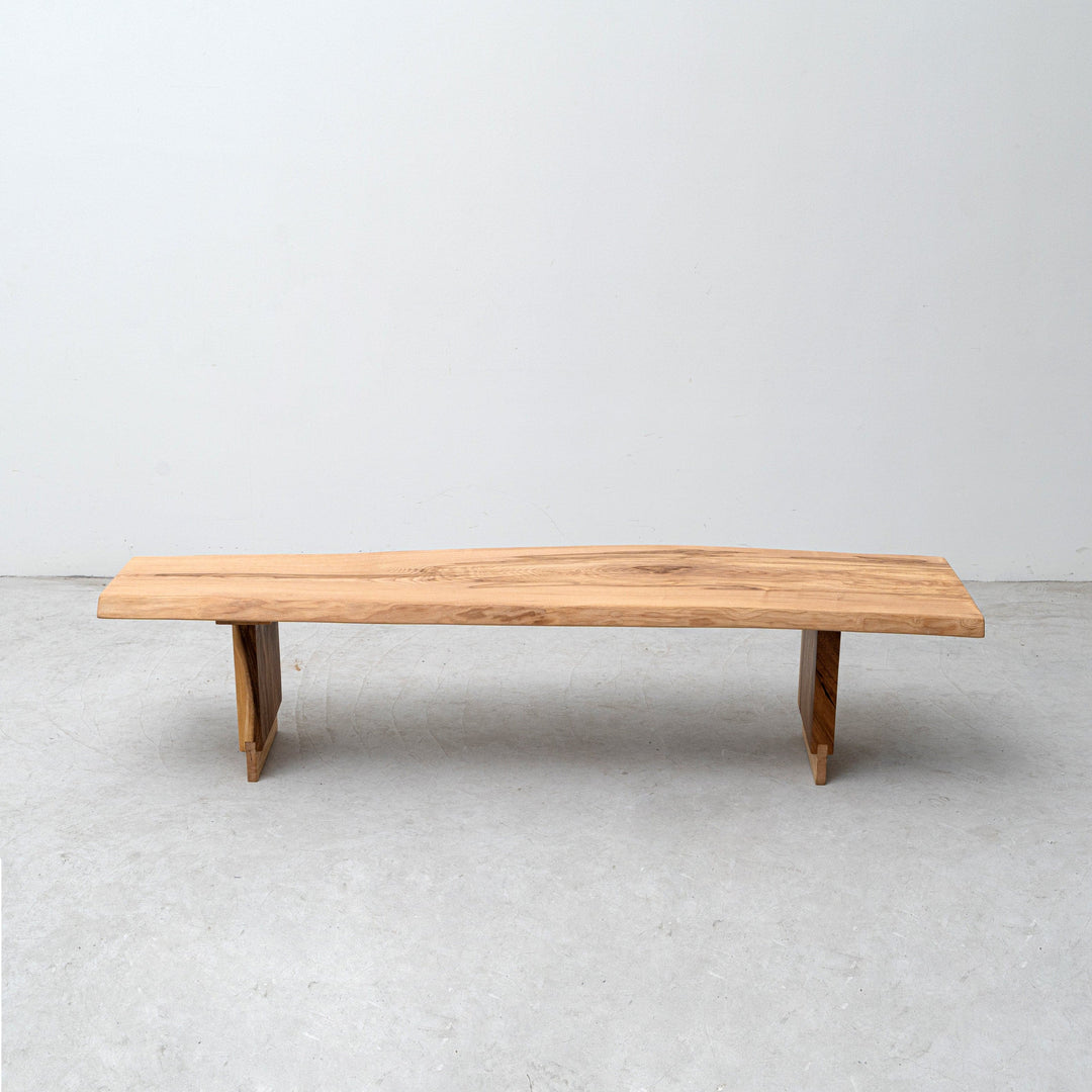 wooden benches for dining