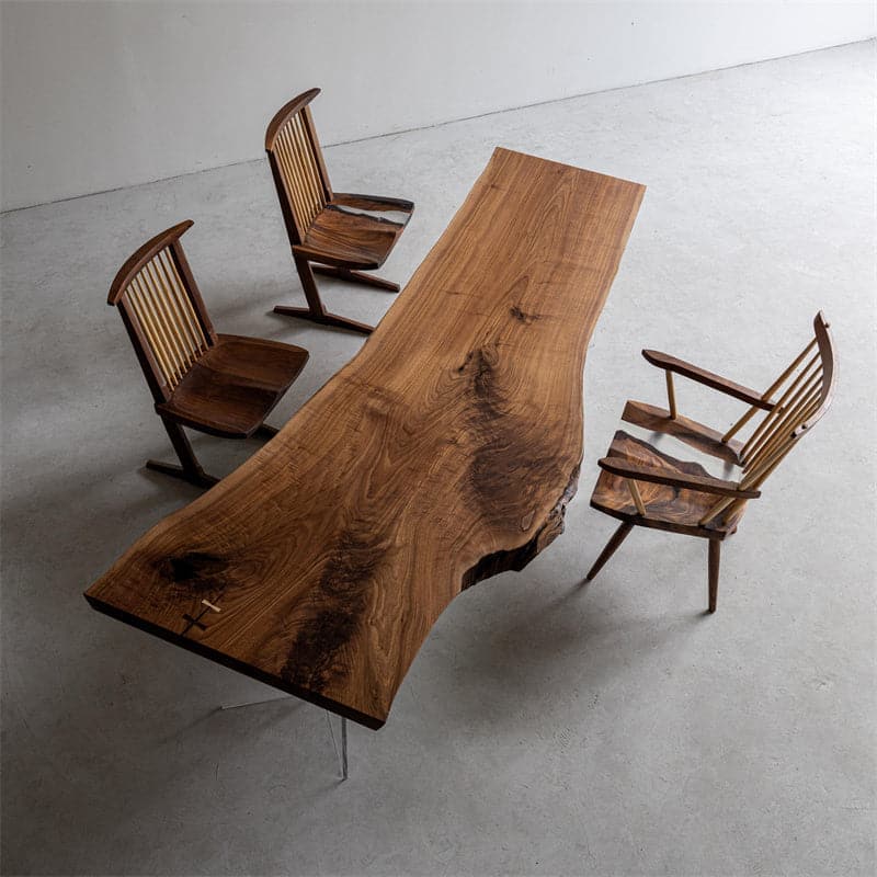 live edge dining table