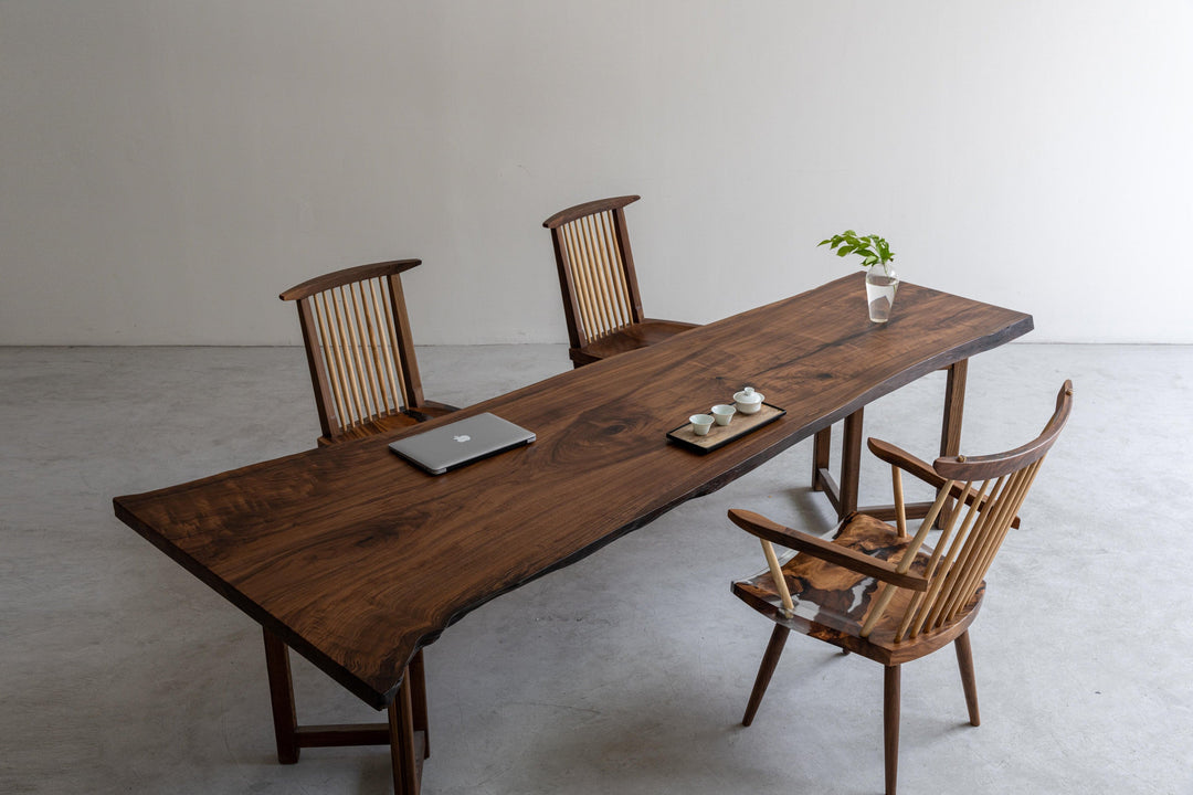 solid wood coffee table