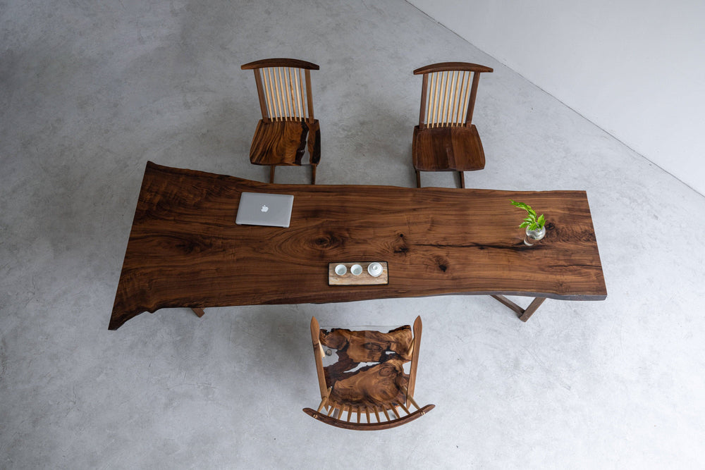 solid wood coffee table