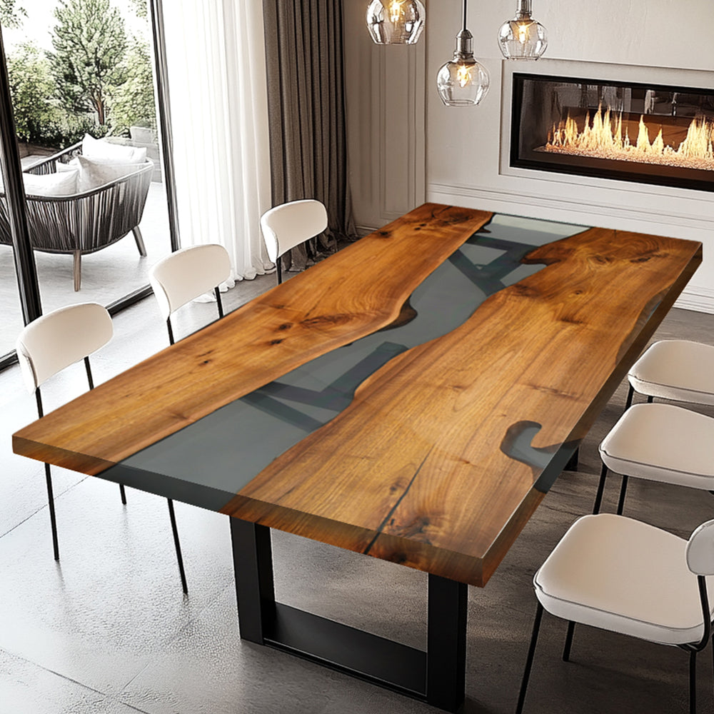 epoxy table,dining table,resin table,River table,kitchen table,epoxy table top,epoxy counter top,black epoxy table,custom epoxy resin table，blue epoxy table,custom epoxy table,epoxy resin table,grow epoxy table with LED lights,live edge dining table,epoxy kitchen table