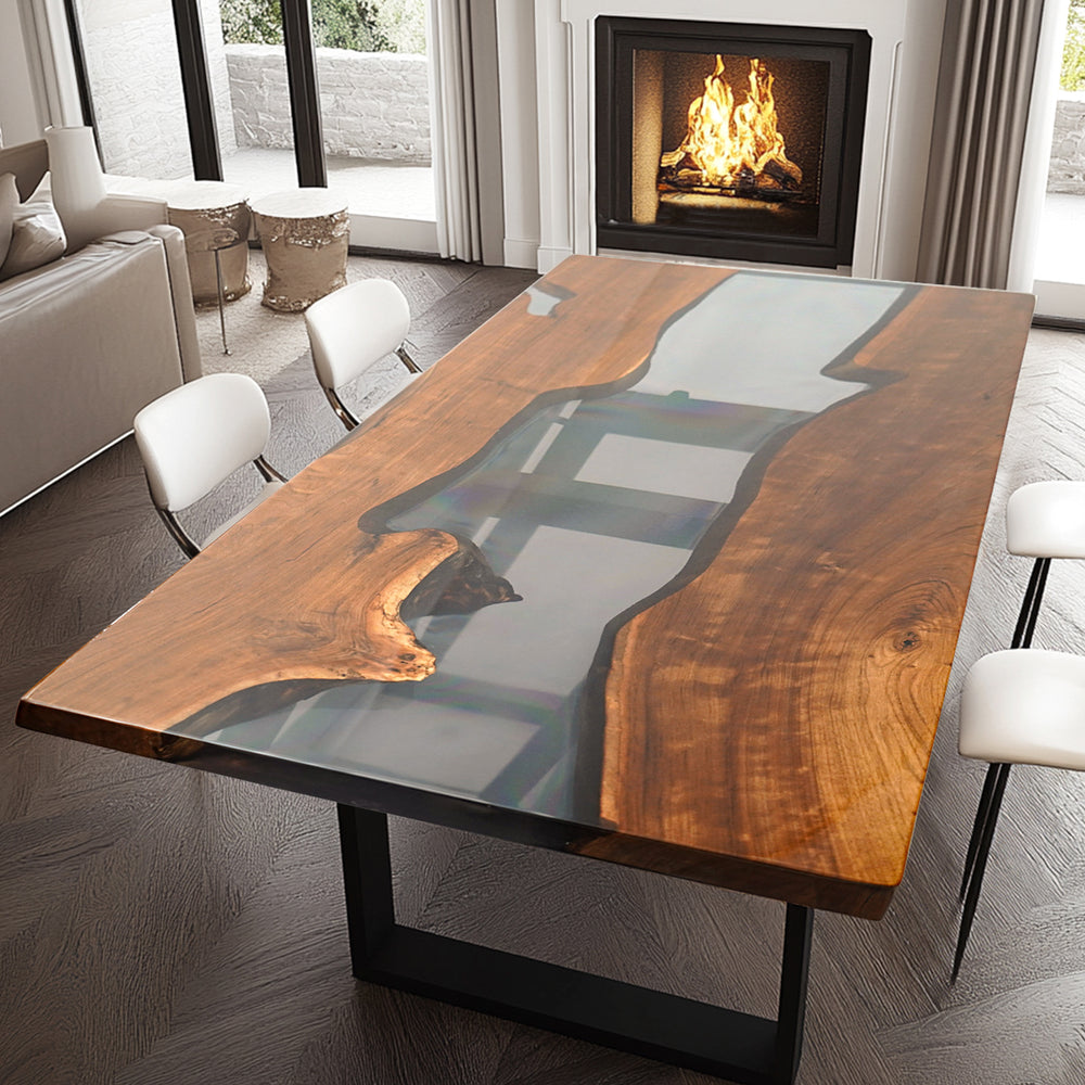 epoxy table,dining table,resin table,River table,kitchen table,epoxy table top,epoxy counter top,black epoxy table,custom epoxy resin table，blue epoxy table,custom epoxy table,epoxy resin table,grow epoxy table with LED lights,live edge dining table,epoxy kitchen table