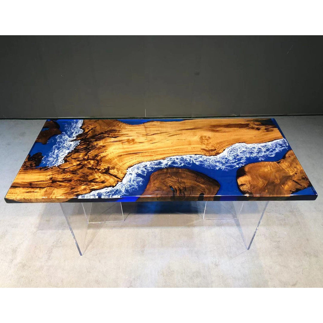 resin river table