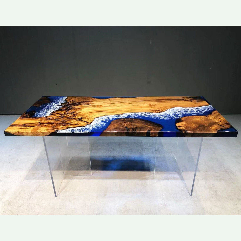 resin river table