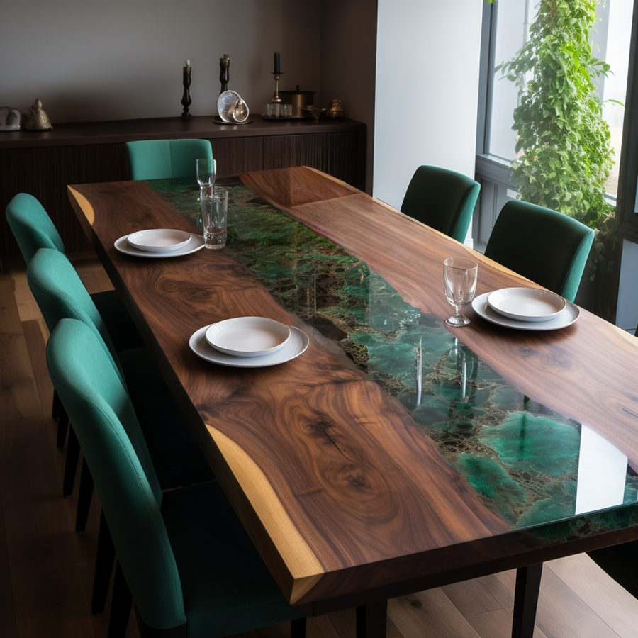 epoxy resin river table