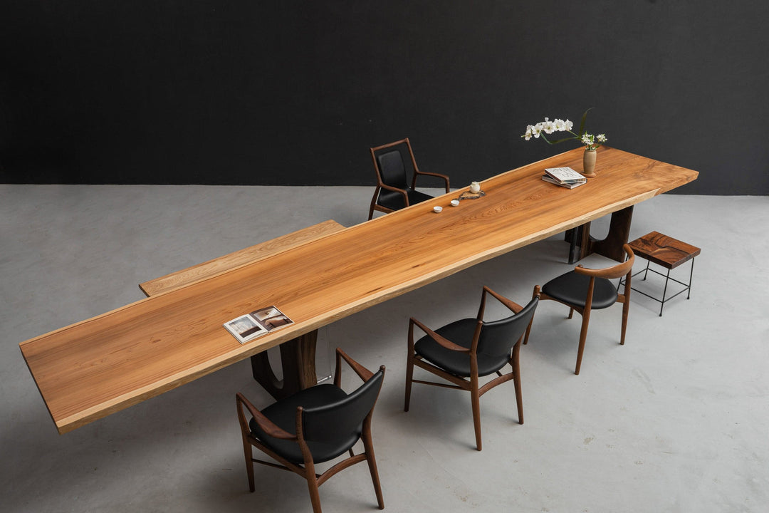 custom solid wood conference table