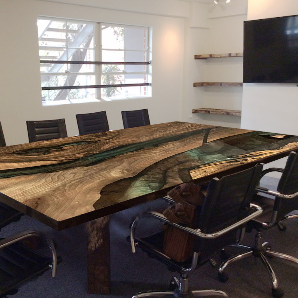 Black walnut table,epoxy table,dining table,resin table,River table,kitchen table,epoxy table top,epoxy counter top,Blue epoxy table