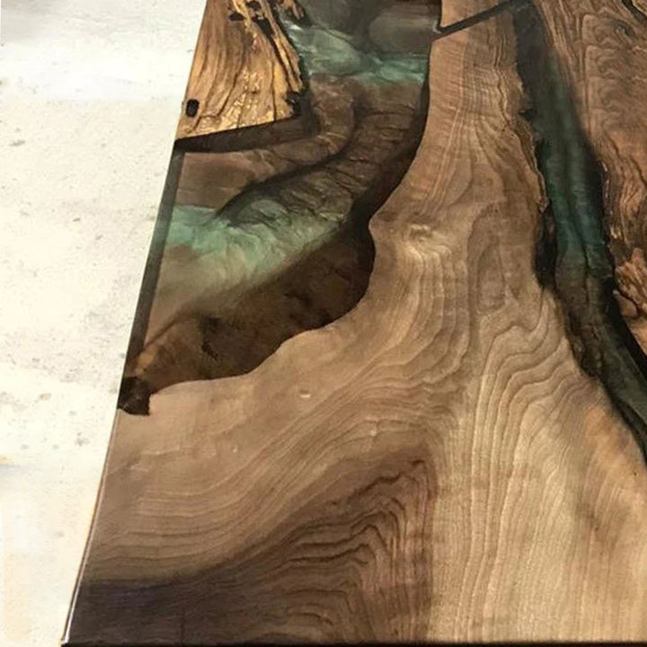 Black walnut table,epoxy table,dining table,resin table,River table,kitchen table,epoxy table top,epoxy counter top,Blue epoxy table