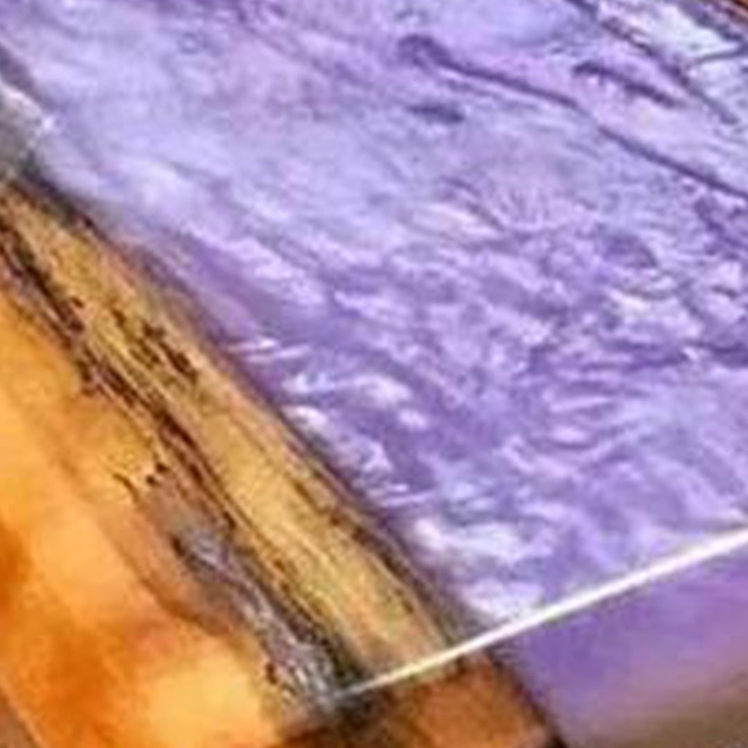 Custom Dreamy Purple Epoxy Living Room Table Top CRT-050