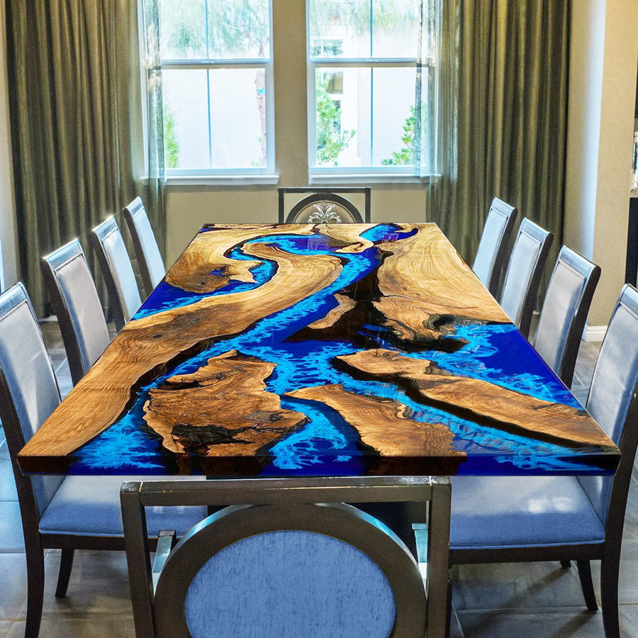 Black walnut table,epoxy table,dining table,resin table,River table,kitchen table,epoxy table top,epoxy counter top,black epoxy table,custom epoxy resin table，blue epoxy table,custom epoxy table,epoxy resin table