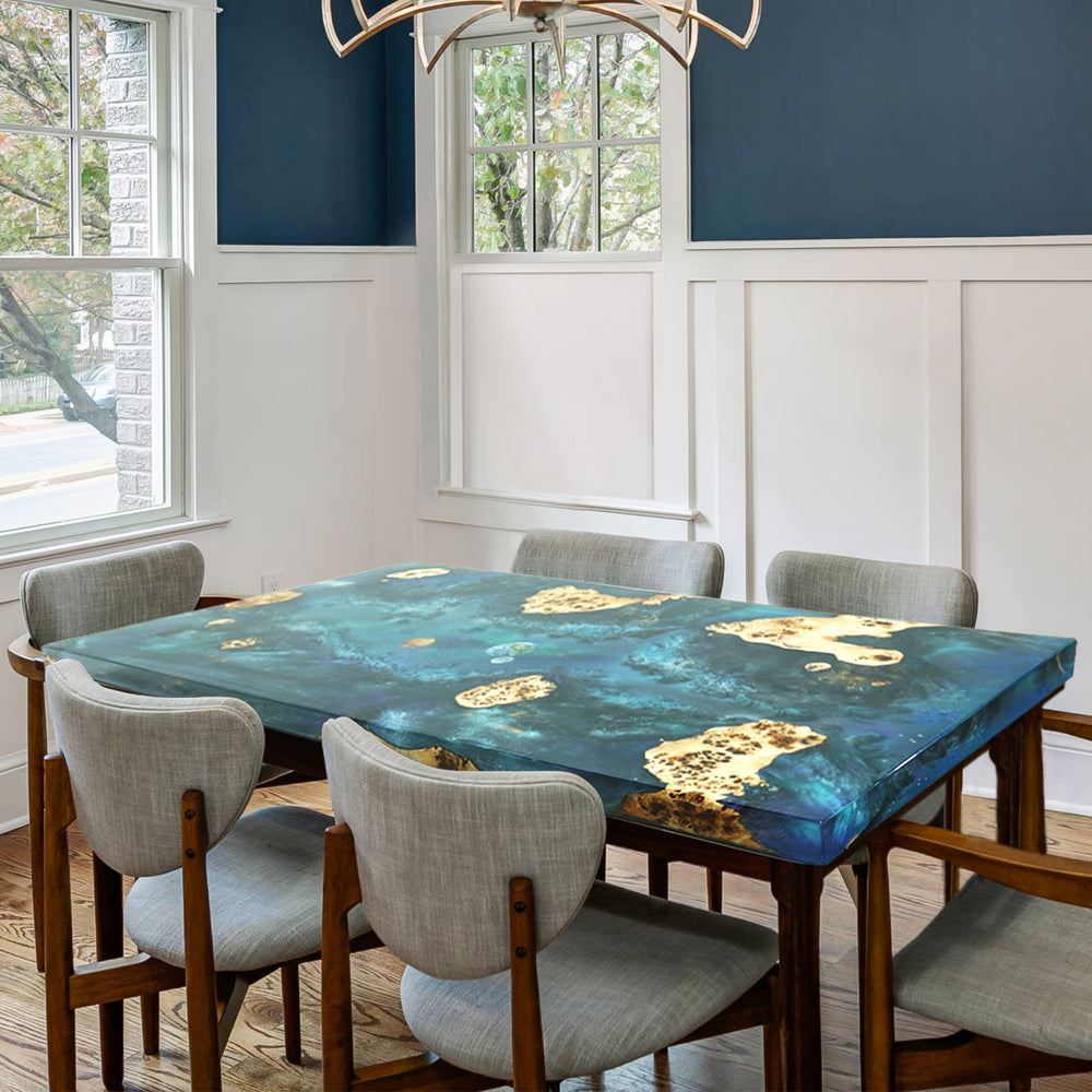 Galaxy Epoxy Resin Table