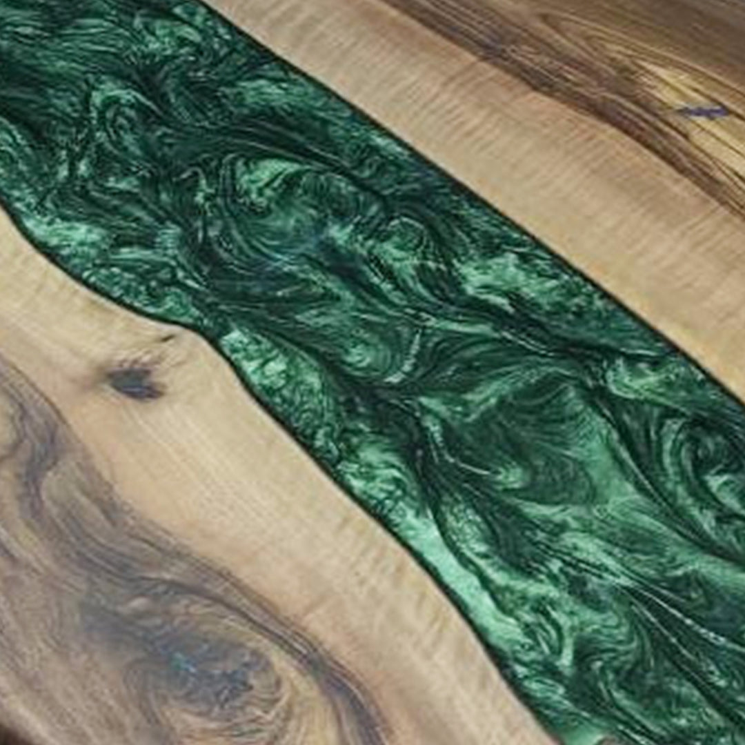 Black walnut table,epoxy table,dining table,resin table,River table,kitchen table,epoxy table top,epoxy counter top,Green epoxy table