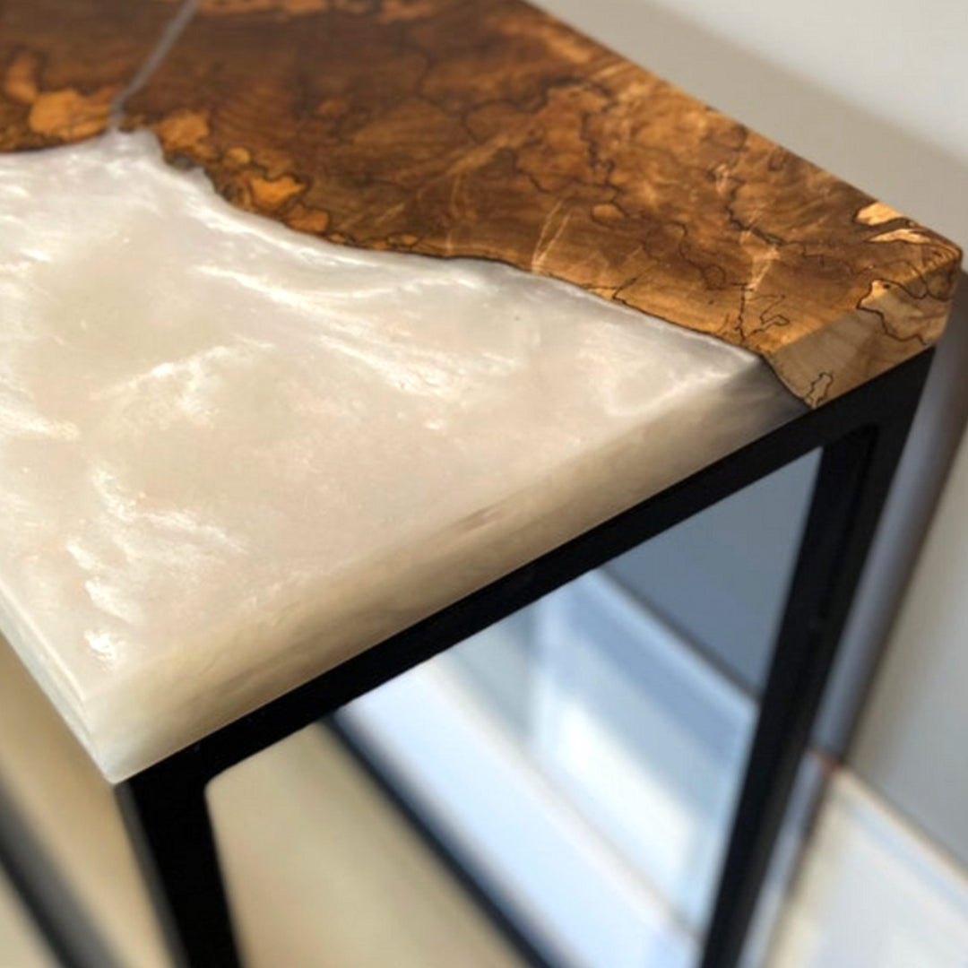 Epoxy Resin Console Table