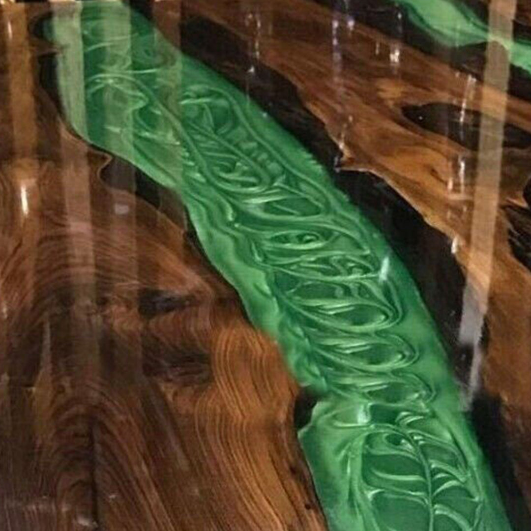 Epoxy Resin River Dining Table