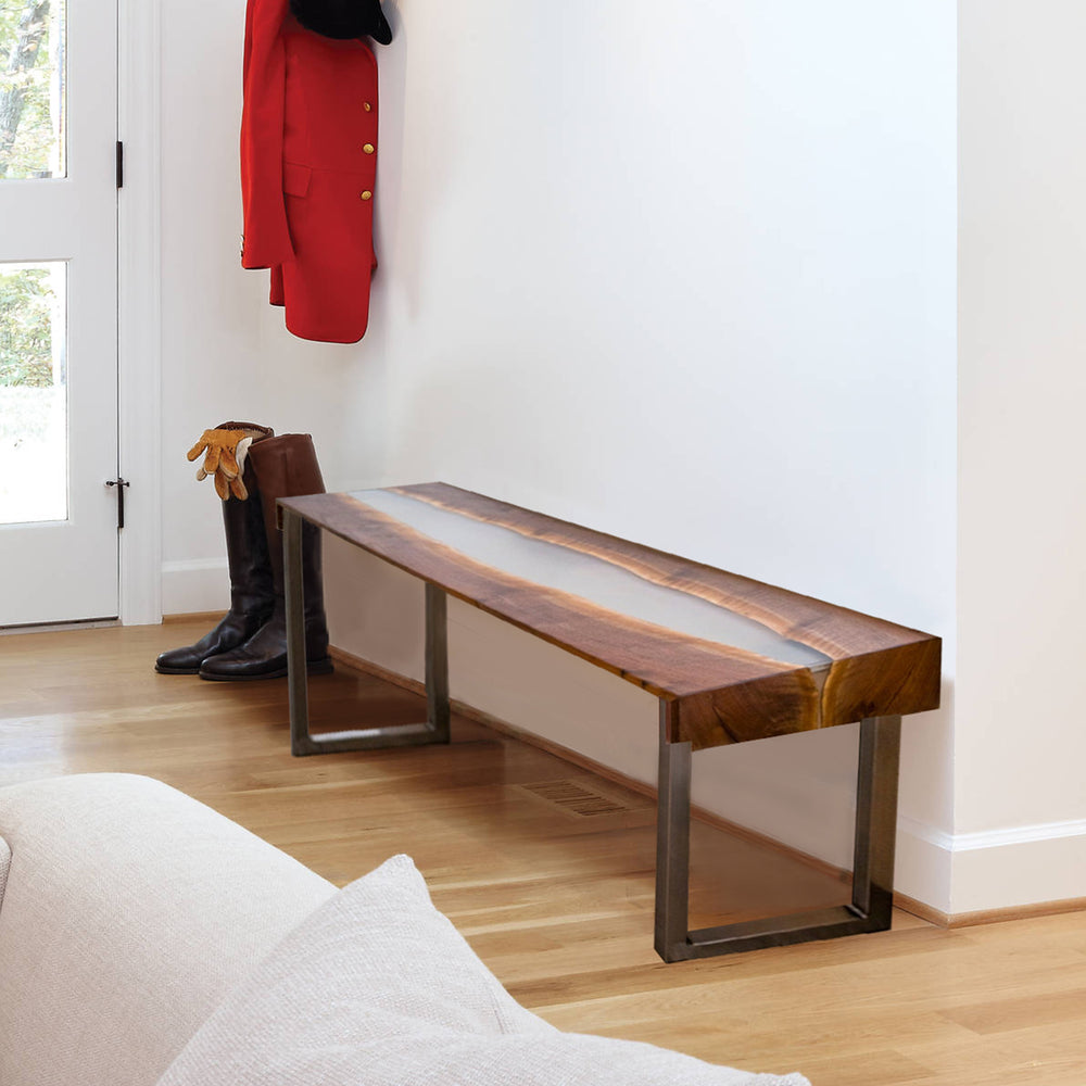 Epoxy Resin Console Table