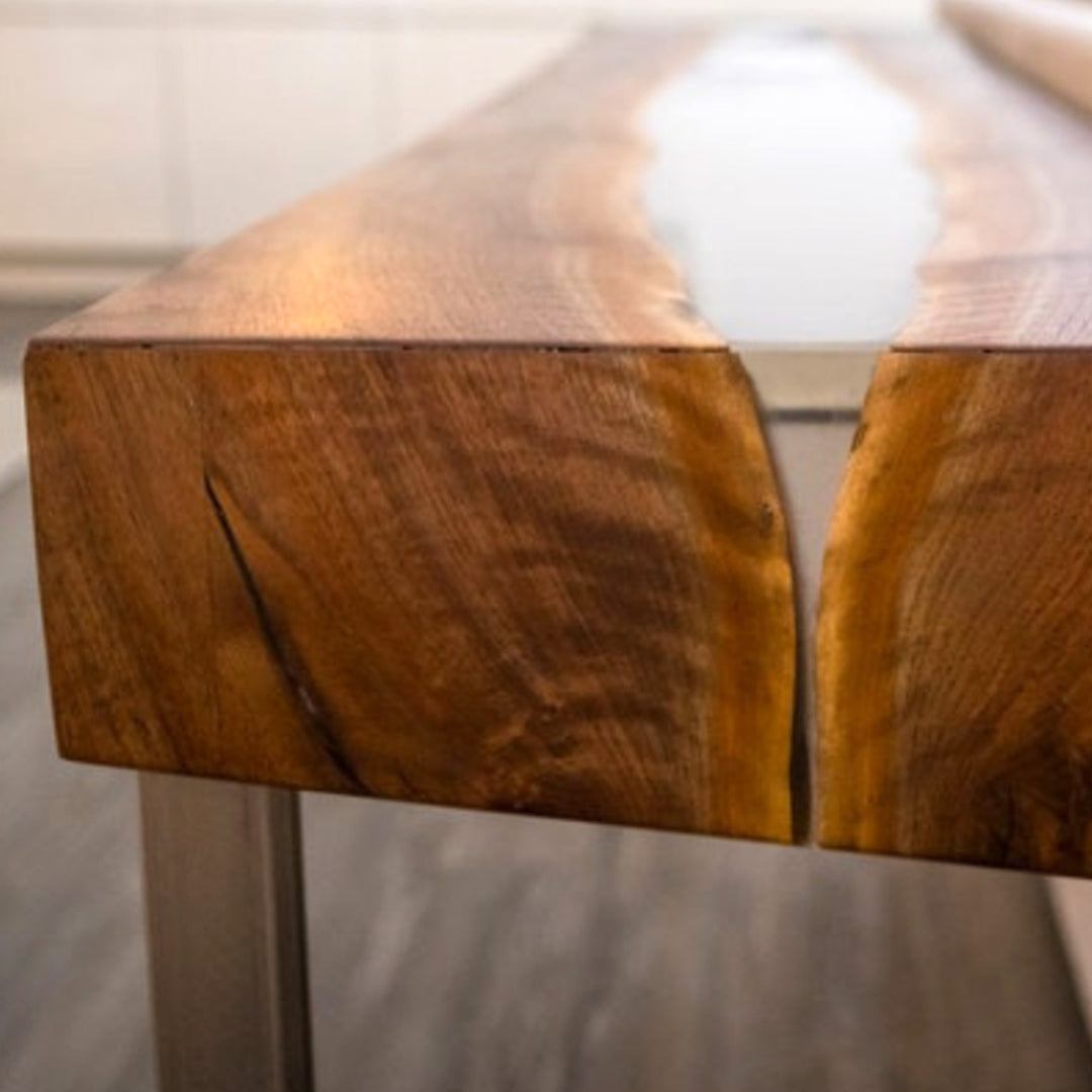 Epoxy Resin Console Table