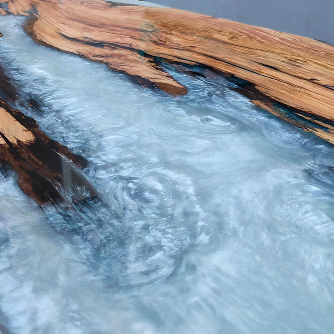 Epoxy Resin River Dining Table