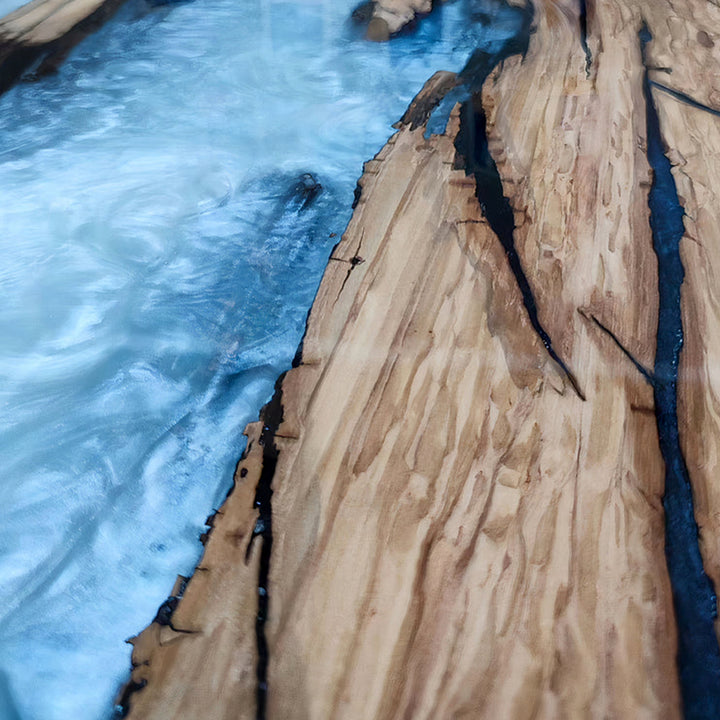 Epoxy Resin River Dining Table