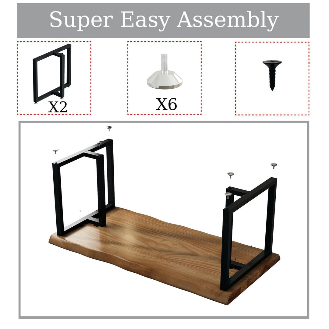 Metal Table Legs/Table Base Heavy Duty T Shape MTL-001