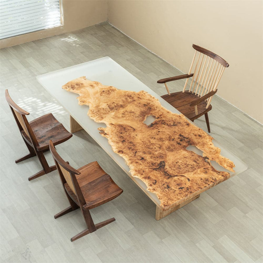 epoxy resin dining table