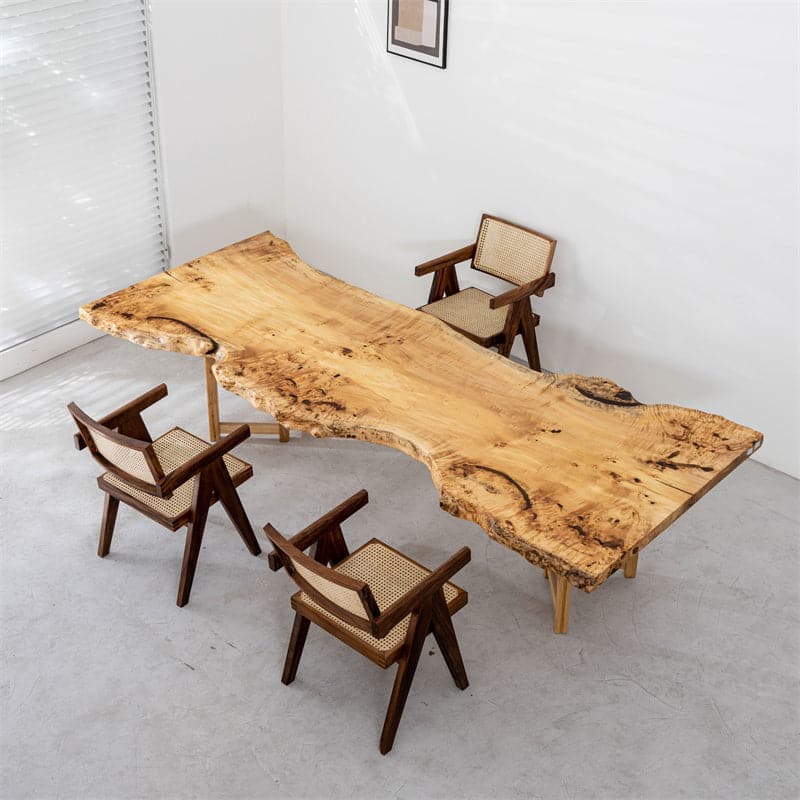 live edge lumber table