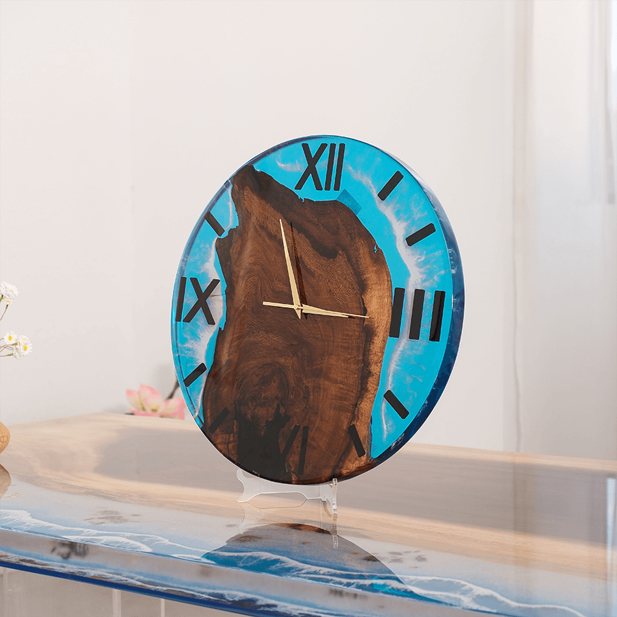 epoxy clock,wall clock