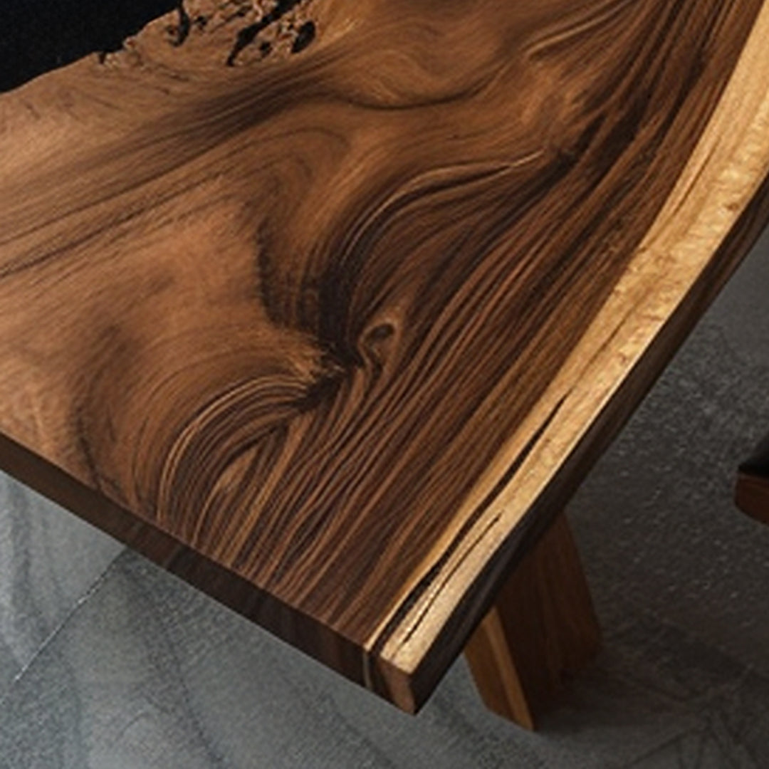 Custom Natural Edge Walnut Epoxy Conference Table CRT-188