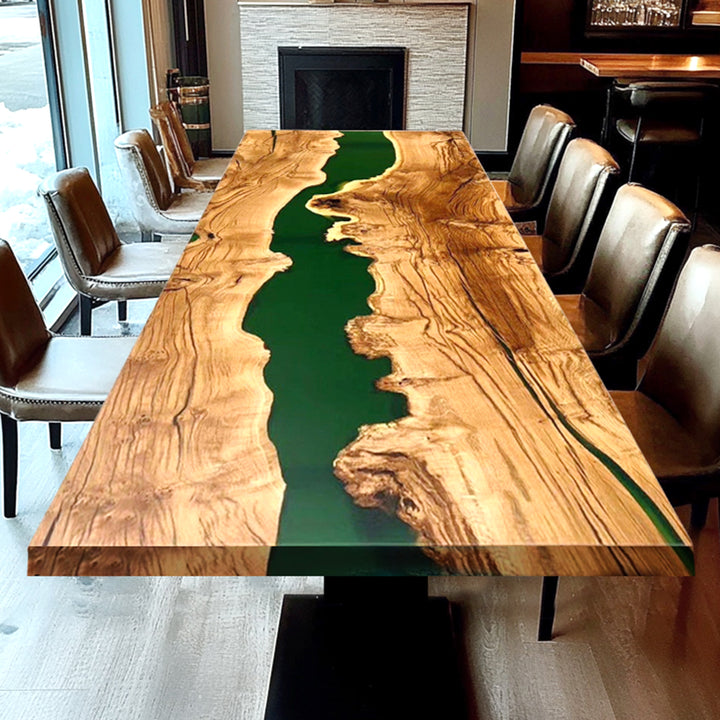 Black walnut table,epoxy table,dining table,resin table,River table,kitchen table,epoxy table top,epoxy counter top,black epoxy table,custom epoxy resin table，blue epoxy table,custom epoxy table,epoxy resin table,grow epoxy table with LED lights