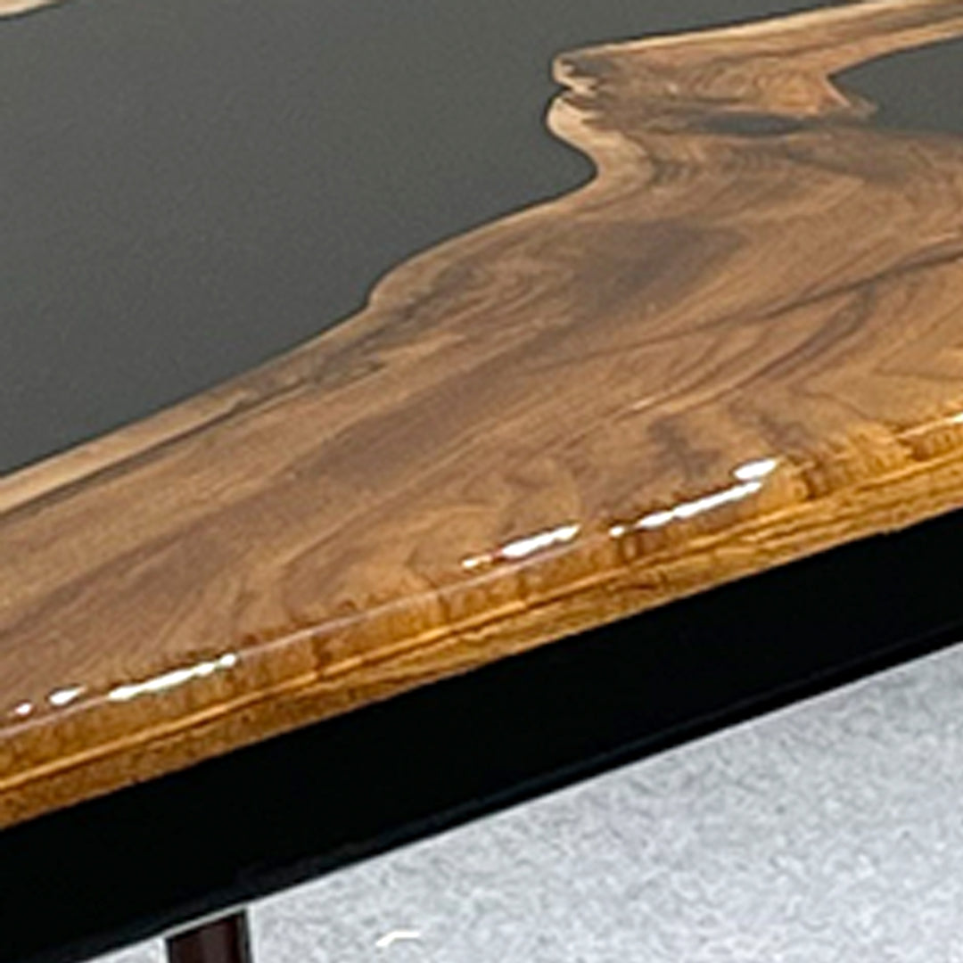 live  edge dining table,epoxy river table,custom epoxy table