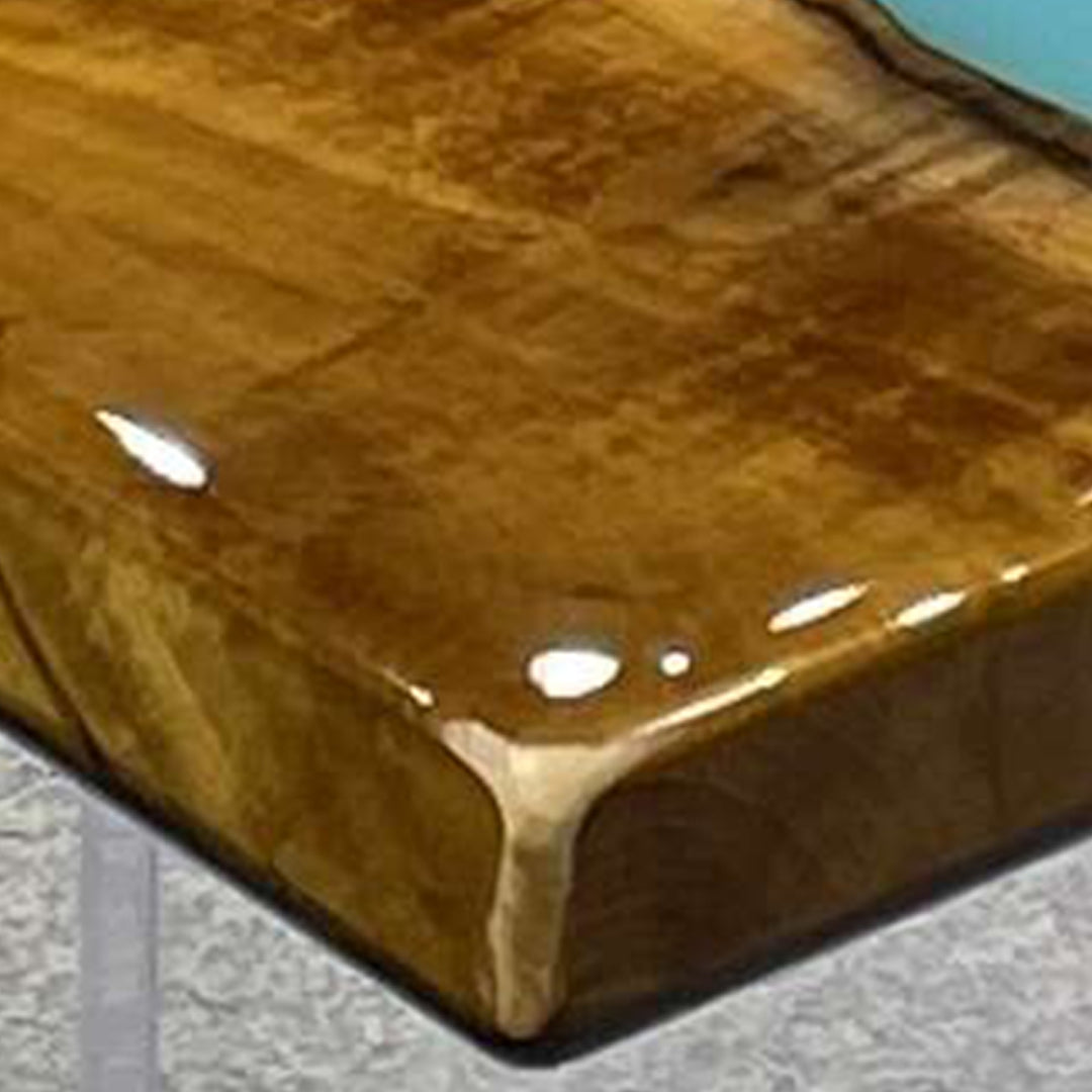 Epoxy river table,live edge epoxy dining table