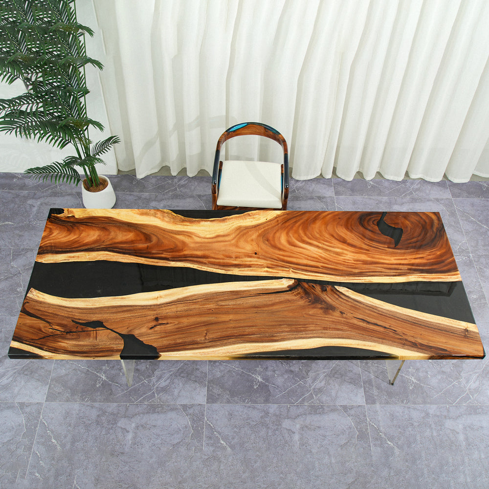 epoxy table,walnut wood epoxy river table,wood epoxy table,epoxy river table,walnut wood table with epoxy,epoxy resin wood table,dining table,epoxy dining table