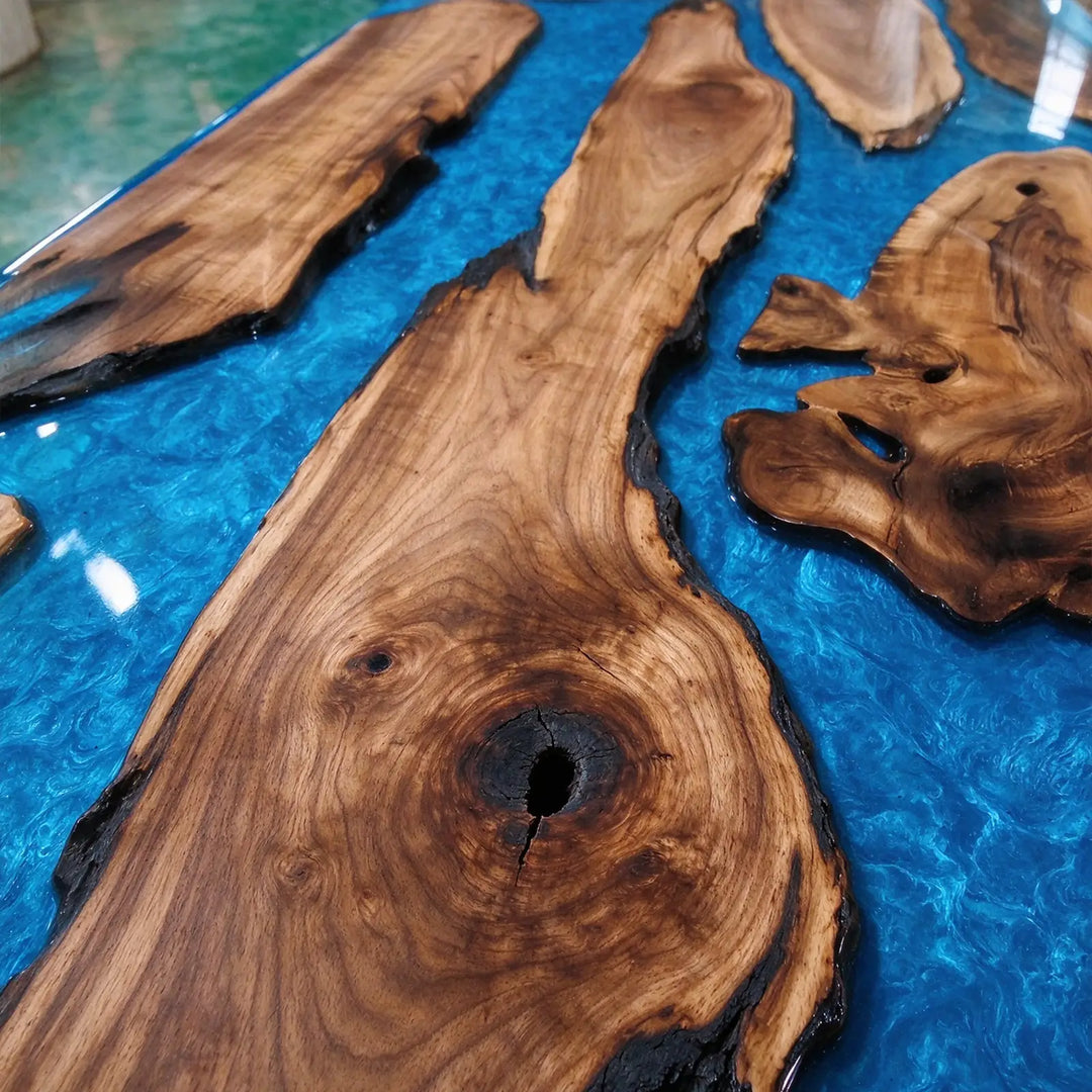 Seawavetable‑ready‑ship‑full‑gloss‑walnut‑epoxy‑table‑two‑tier‑resin‑design