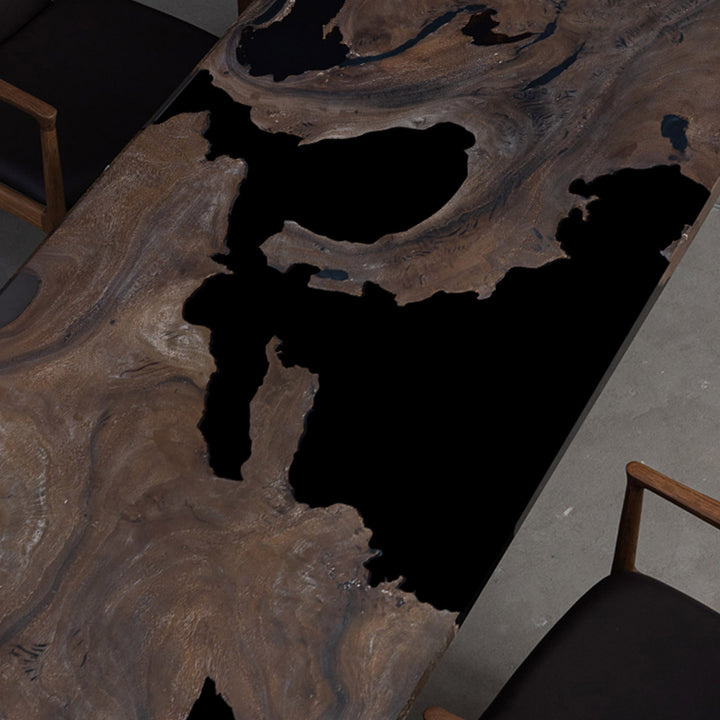 Seawavetable-luxury handmade epoxy resin desk for executive workspace