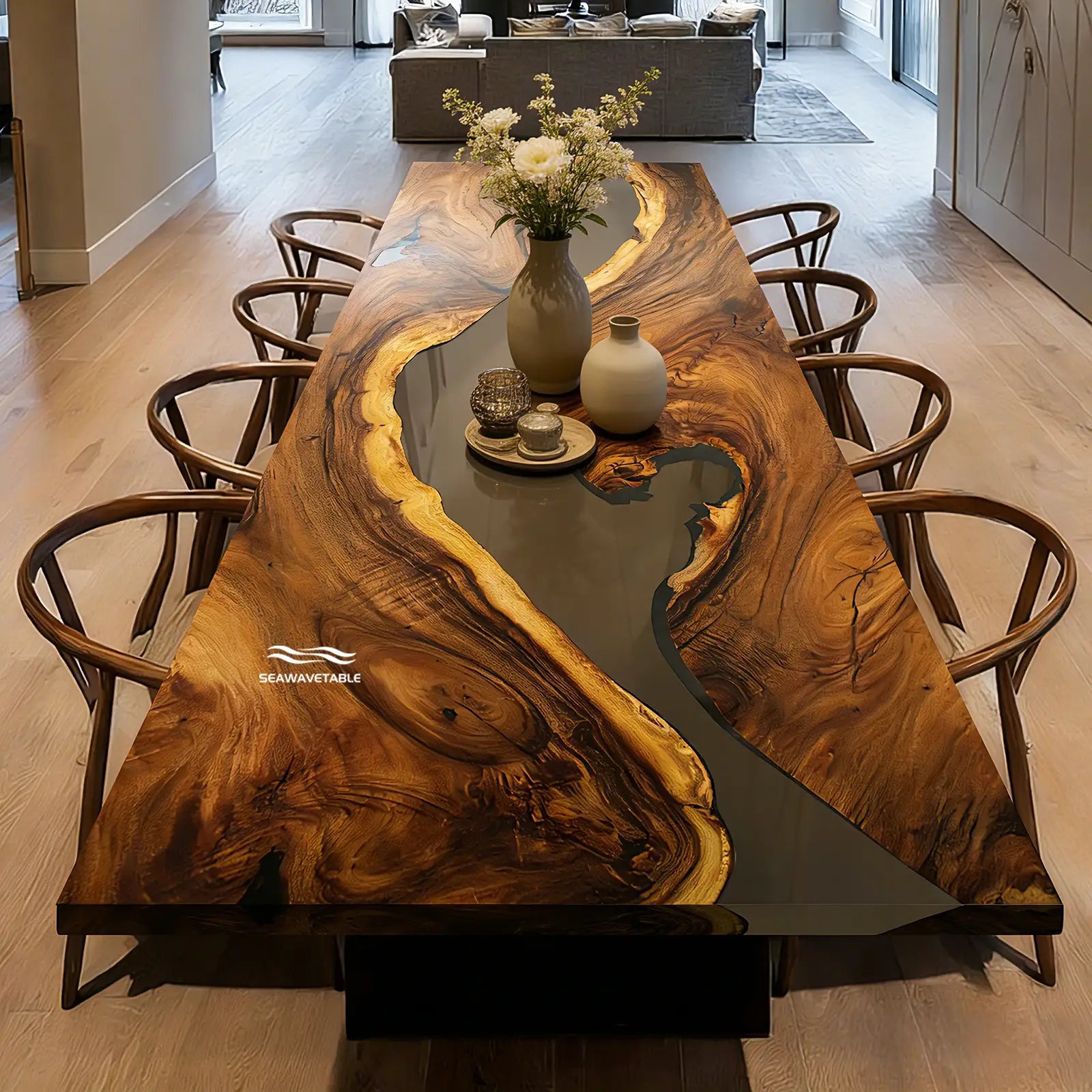Custom Epoxy Table