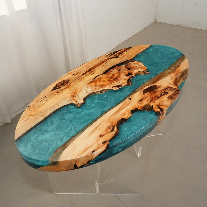 Seawavetable-mirror-finish-epoxy-resin-table-oval-luxury-design