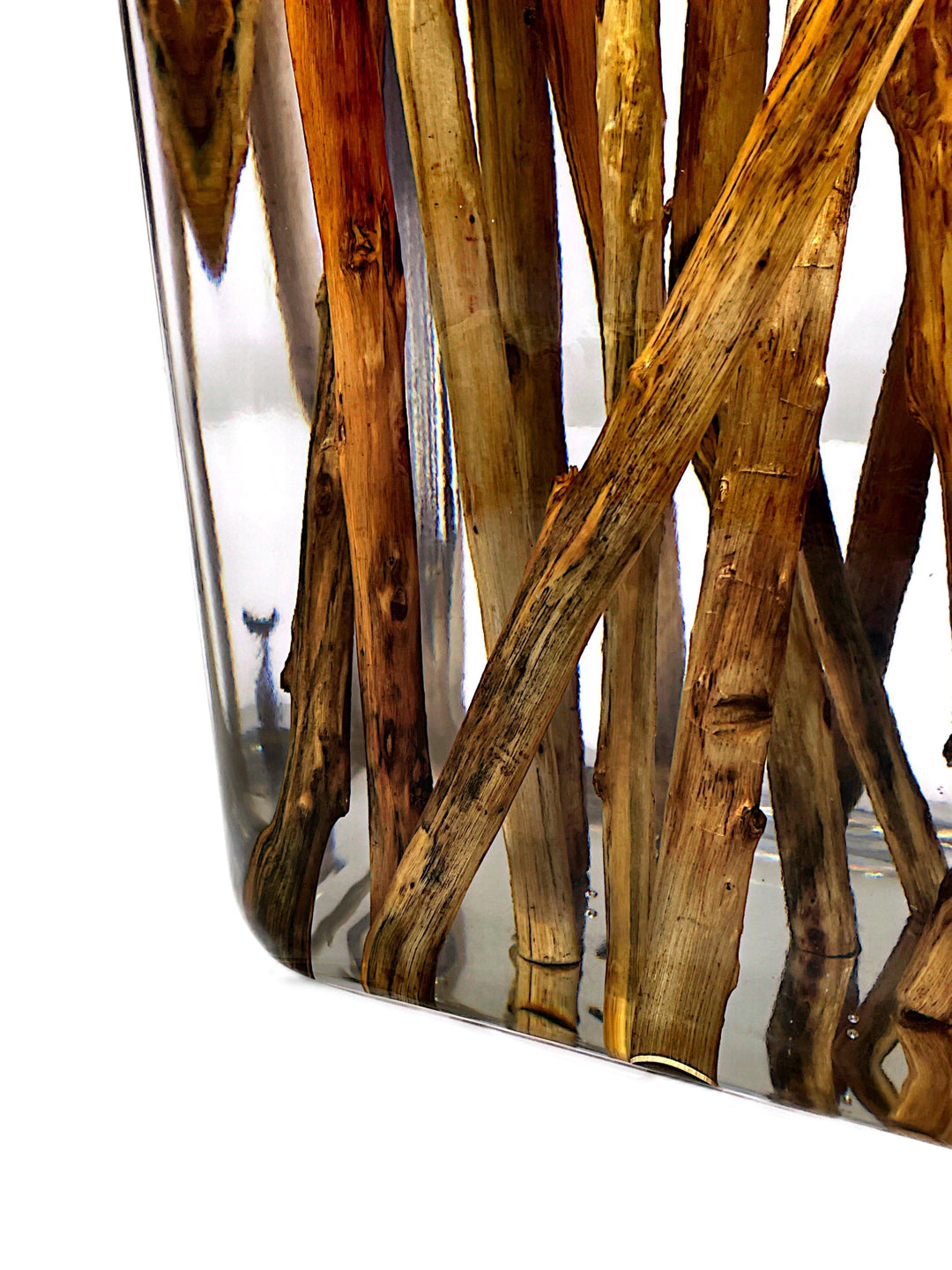 Branches Resin Stool/Side Table