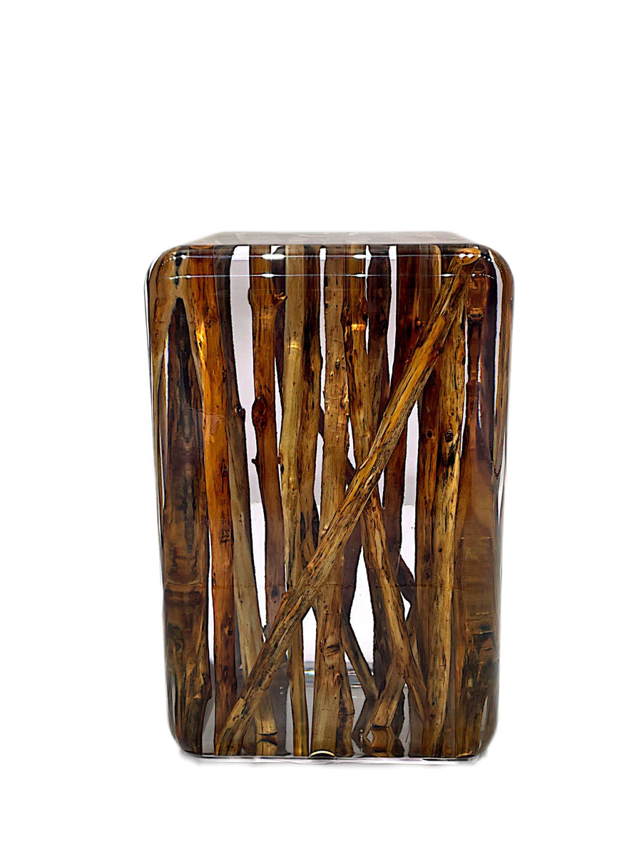 Branches Resin Stool/Side Table